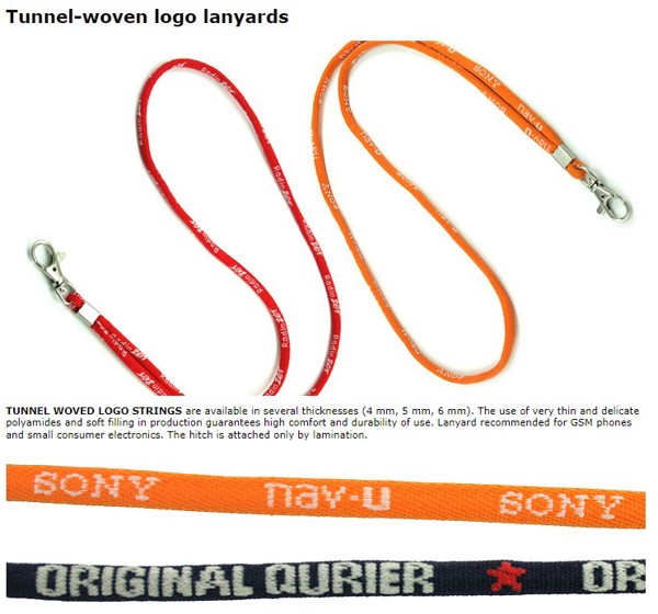 Lanyards - custom made