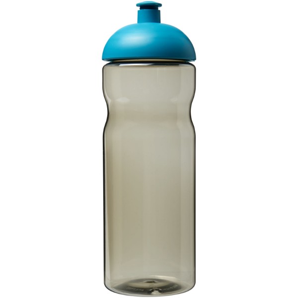 Sportovní láhev s kupolovitým víčkem H2O Eco 650 ml - Charcoal / Tyrkysová