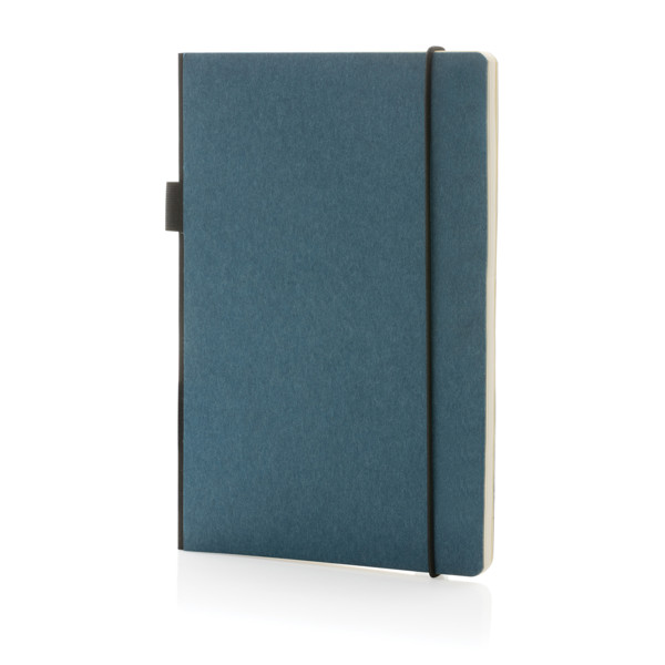 Taccuino A5 deluxe con copertina rigida - Blu