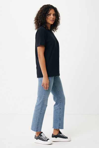 T-shirt coupe décontractée en coton recyclé IQONIQ Kakadu - Noir / XXL