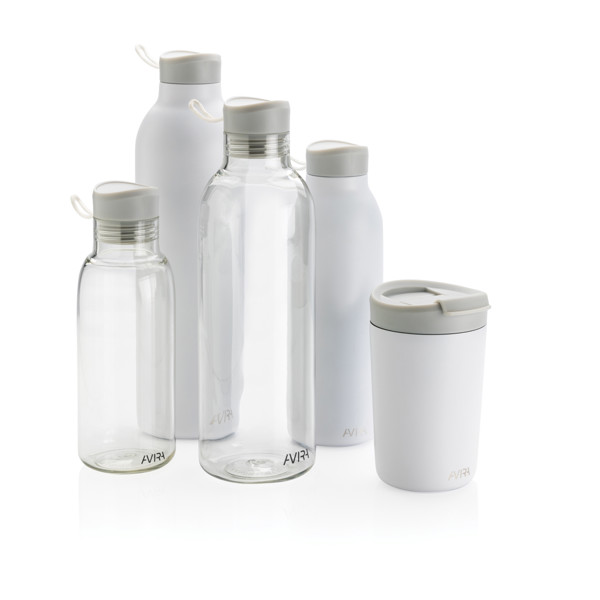 Kozarec Avira Alya, 300 ml, reciklirano jeklo - Bela