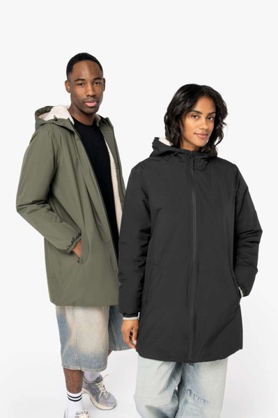 Unisex Sherpa-Lined Waterproof Jacket - XS