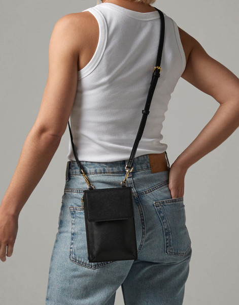 Boutique Cross Body Phone Pouch - Oyster / ONE SIZE