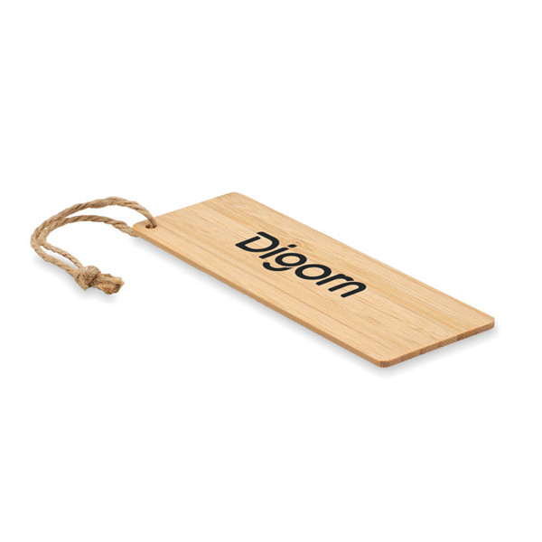 Kumaku bamboo bookmark, 130x40 mm