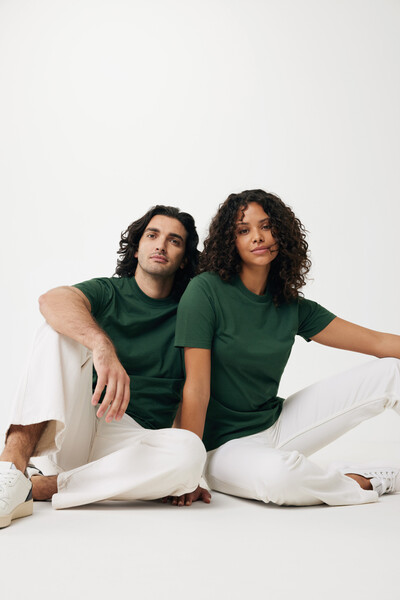 Lehké tričko Iqoniq Sierra z recykl. bavlny - Forest Green / XXXL