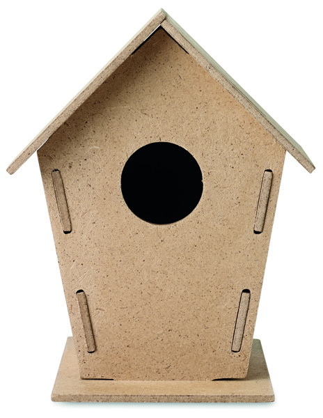 Komplet ptičjih hišic Woohouse, MDF, 175x120 mm