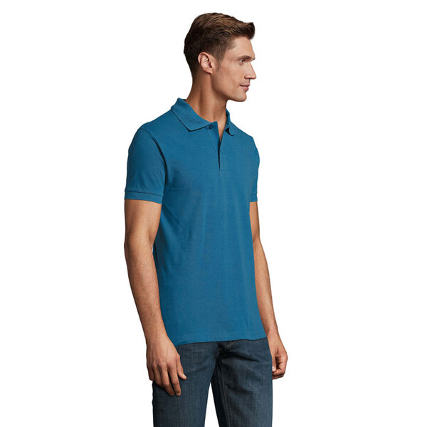 PERFECT MEN Polo homen 180g - Azul ArdósiaM