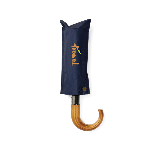 VINGA Parapluie 21" automatique en rPET AWARE™ Bosler - Bleu Marine
