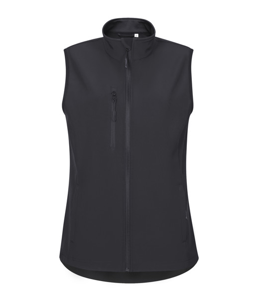 Softshellová Vesta Dámska Malfini® Trail - Ebony Gray / L