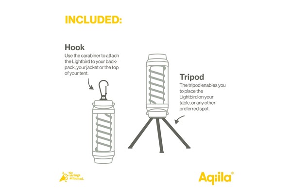Aqiila Lightbird G1 Camping light and Flashlight