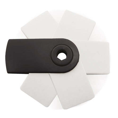 GOMA ARTICULADA "TIM" - Negro