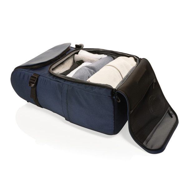 Sac weekend en rPET AWARE™ Pascal - Bleu Marine