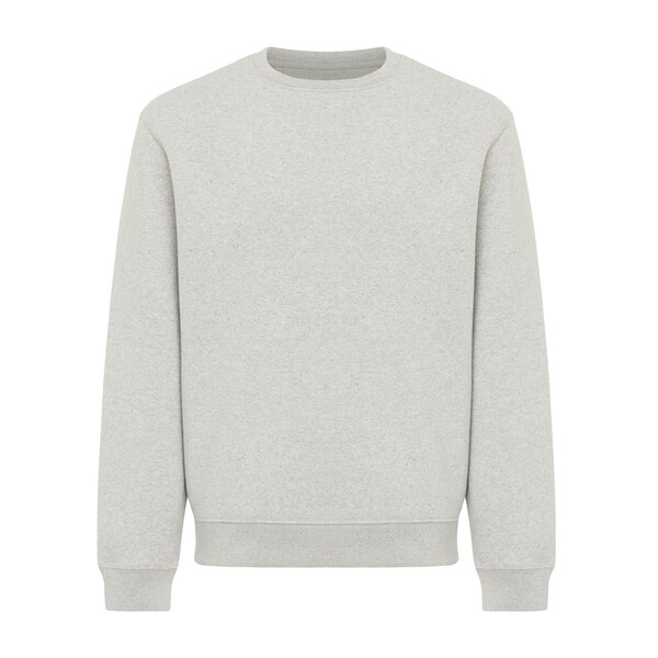 Mikina IQONIQ Torla z recyklované bavlny - Light Heather Grey / XL