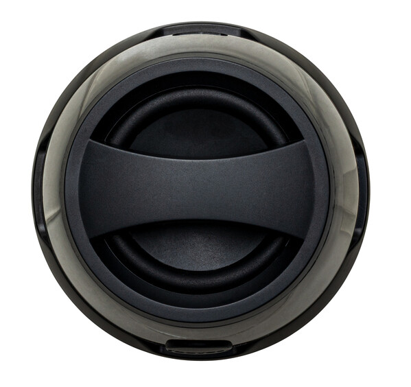 Enceinte sans fil magnétique avec lumière BEGMELLA - noir / 3 Watt