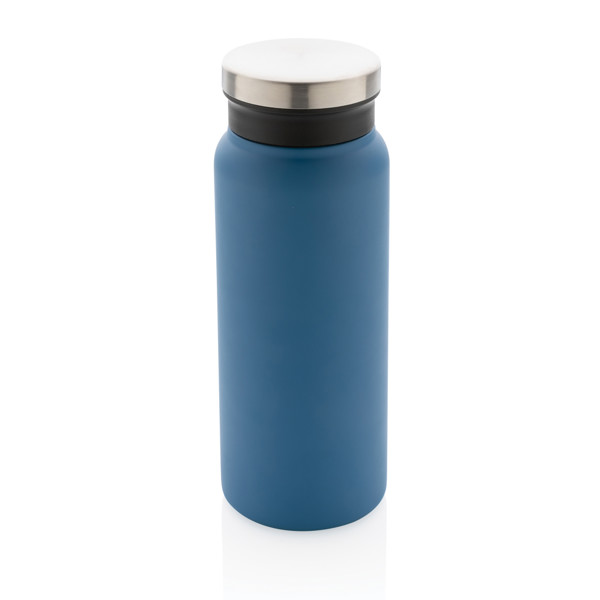 Bouteille isotherme 600ml en acier inoxydable recyclé RCS - Bleu