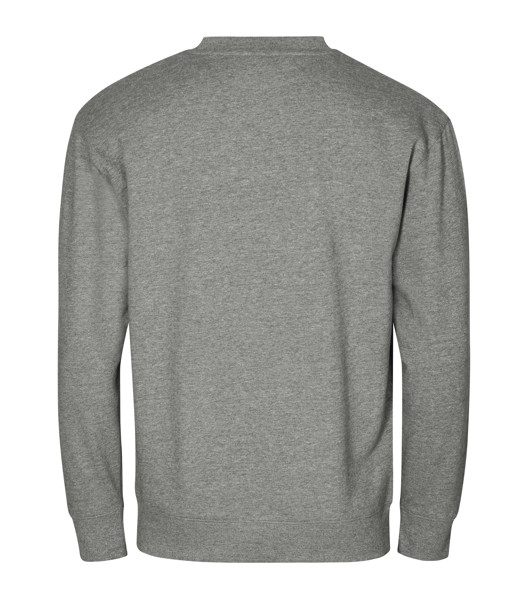 Mikina Unisex Malfini® Crew - Tmavě Šedý Melír / 2XL
