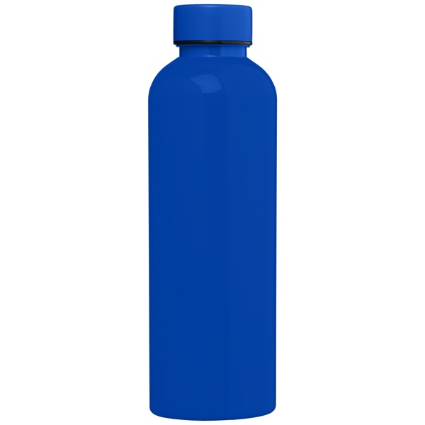 Gourde Norden en rPET brillante monochrome étanche – 680 ml - Bleu roi / Sérigraphie