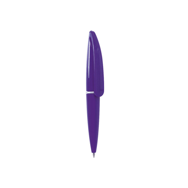 Mini Esferográfica Hall - Roxo