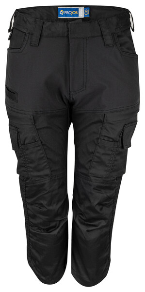 2556 3/4 Pants Women Black C48