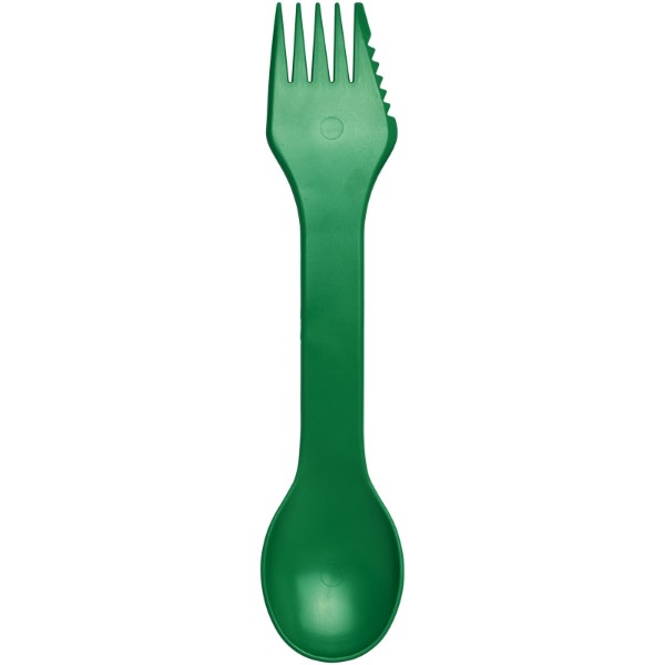 Outil 3-en-1 Epsy avec cuillère, fourchette et couteau - Vert