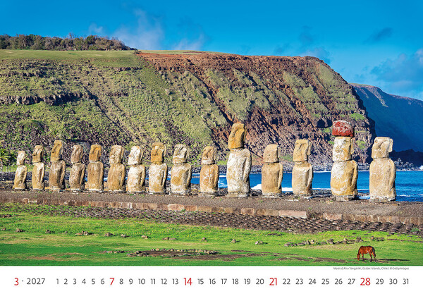 Calendar World Wonders