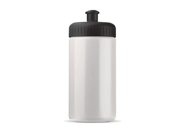Sport bottle classic 500ml - White / Black