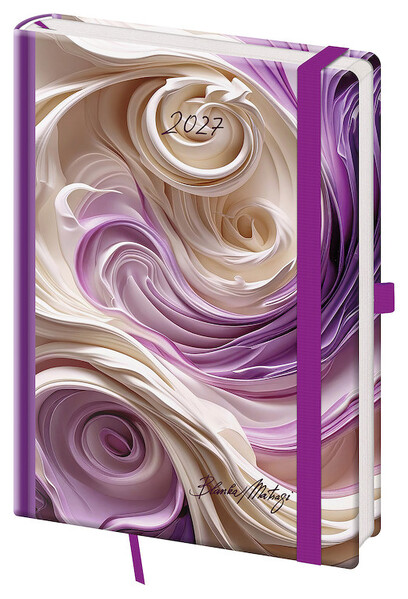 Denní diář Vario 2027, A5 - Matragi Violet