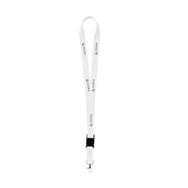 KeyCord 2 cm tour de cou - Blanc