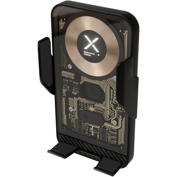 Suporte para smartphone/carregador sem fios para automóvel de 15 W "SCX.design V40"