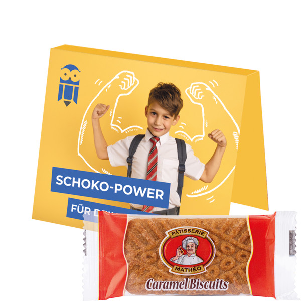 Promotion Card Midi, Pâtisserie Mathéo caramell biscuit