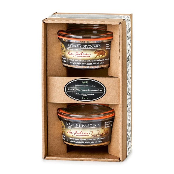 PATTE DUO. Set paštik