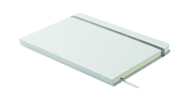 Notebook A5 rivelatore di color Route White - Argento