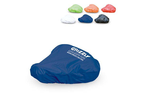 Saddle cover polyester - White