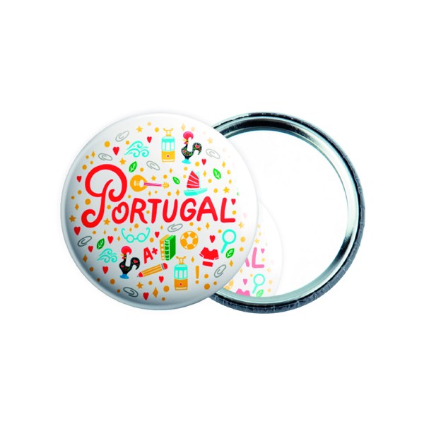 Crachá De 59Mm Com Espelho, Personalizado