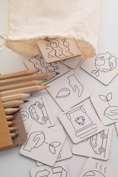 Colouring Memory Game Colormor - Environment Protection