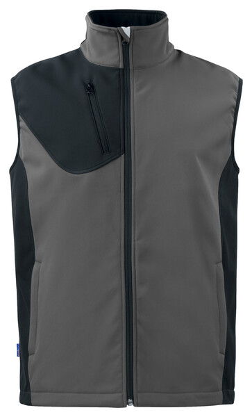 3702 Softshell Vest Grey 3XL