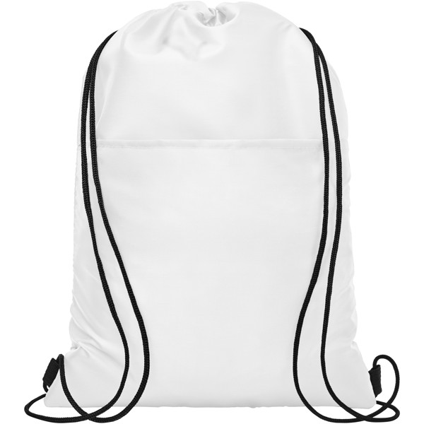 Oriole 12-can drawstring cooler bag 5L - White