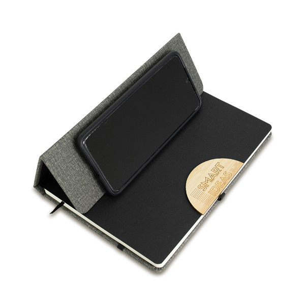 Fold notepad & pen set - Grey