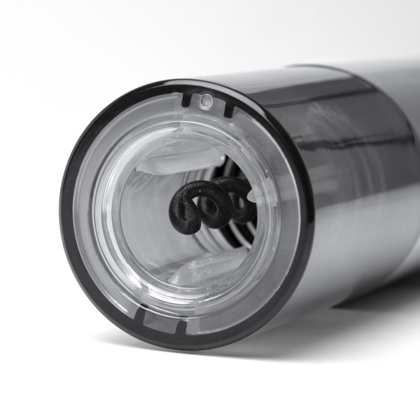 Sacacorchos eléctrico personalizado de acero inoxidable y ABS recargable por USB-C