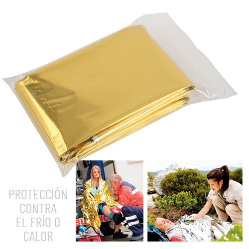 DOUBLE-SIDED EMERGENCY BLANKET "SURVIVOR"