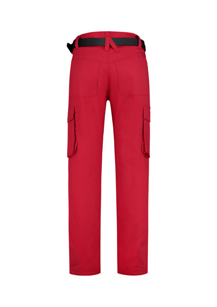 Pracovné nohavice unisex Tricorp Work Pants Twill - Červená / 52