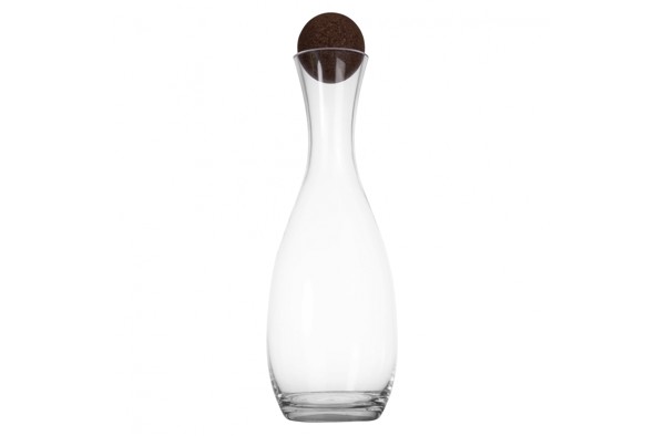 Sagaform Nature carafe with cork stopper 1,5 liter