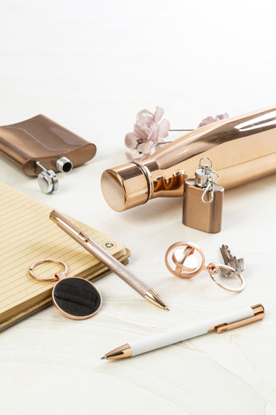 Rss Hip Flask Battuta - Rose