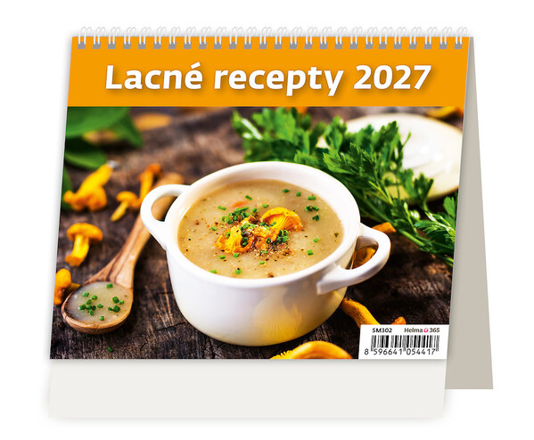 Stolní kalendář Lacné recepty 2027
