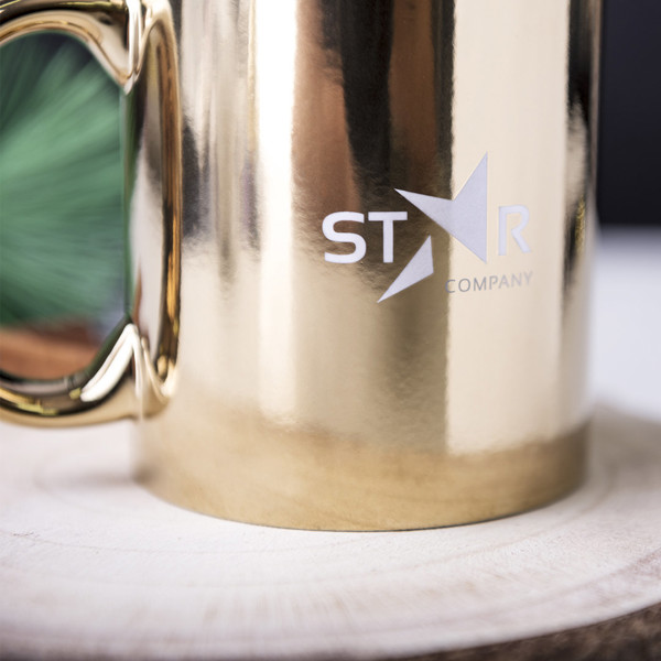 Taza Renkur - Plateado