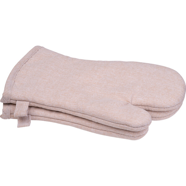 LEONOR Sada 2 kuchynských rukavíc - Beige