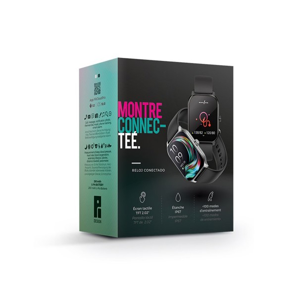 TFT WATERPROOF 2,0 SCREEN CONNECTED WATCH