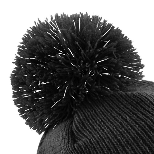 Berretto Junior Reflective Bobble - Black / ONE SIZE