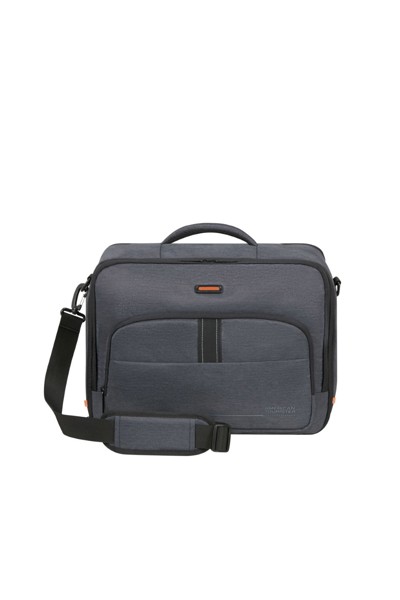 At Work Nxt 3-Way Boarding Bag 15.6" - American Tourister - Grey Melange