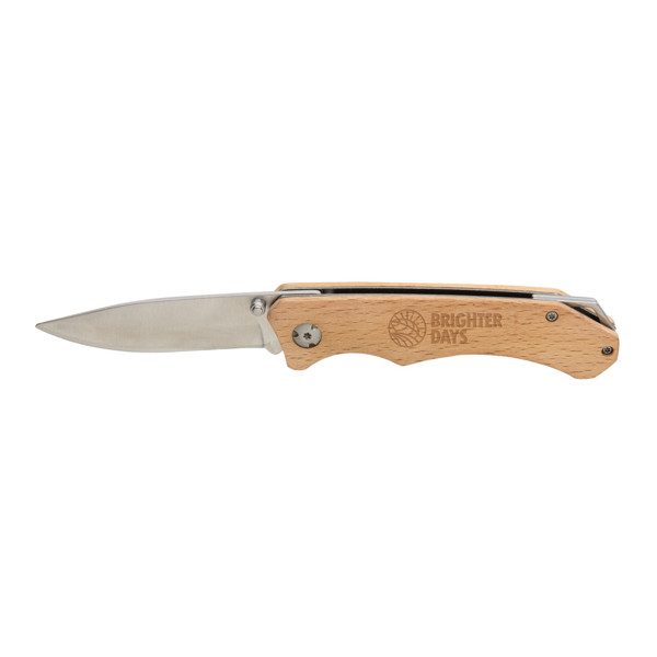 Wooden outdoor knife